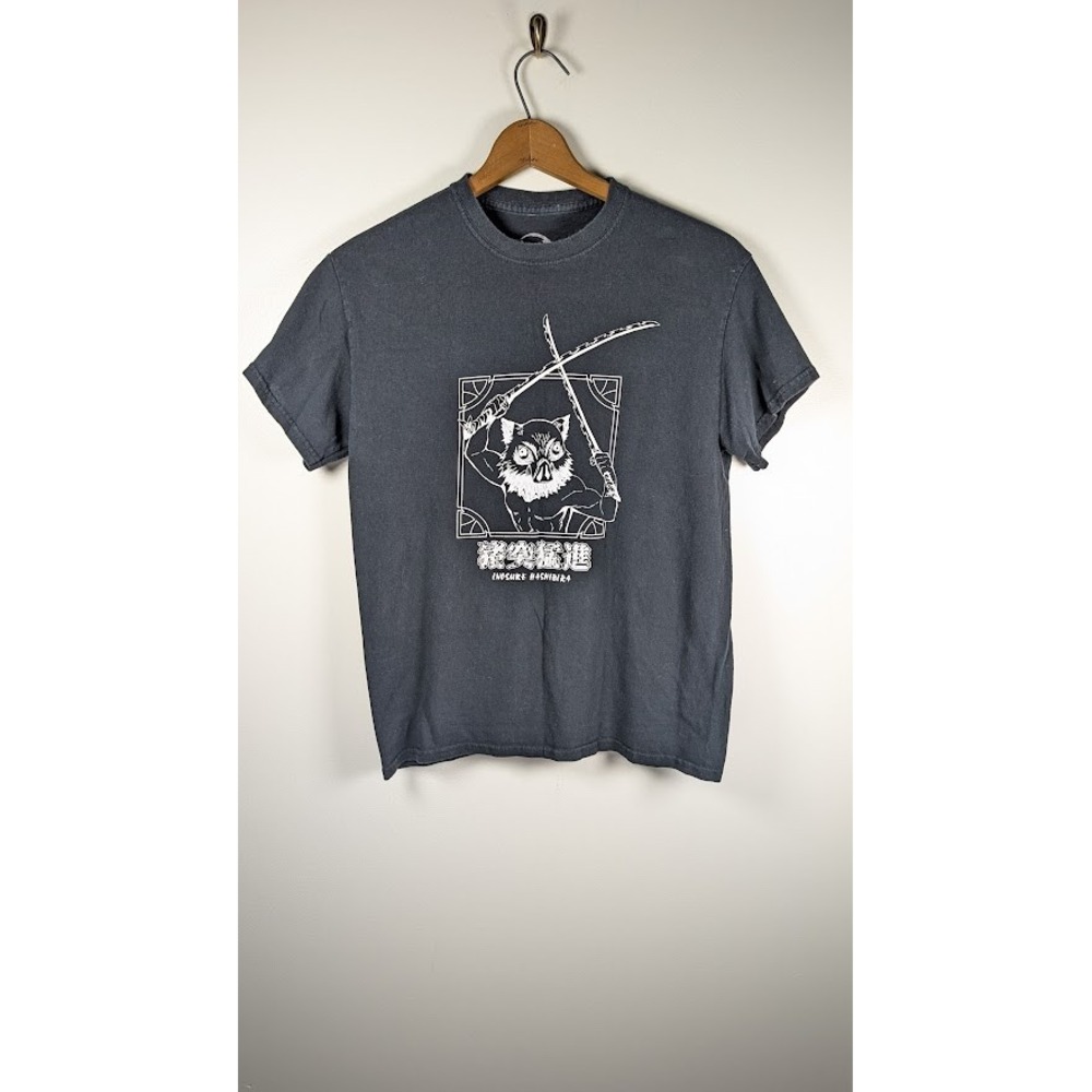 Demon Slayer Inosuke Hashibira Shirt Mens Medium Graphic Anime Kimetsu no Yaiba